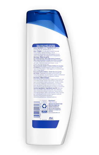 Avocado Oil 2 in 1 Anti-Dandruff Shampoo and Conditioner, 380ml