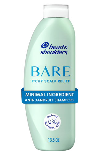 BARE Itchy Scalp Relief Dandruff Shampoo, Anti-Dandruff Treatment