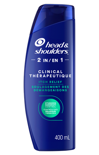 Clinical Strength Dandruff Defense Intensive Itch Relief Shampoo 2 In 1