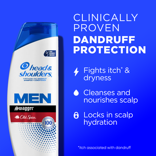 Mens Dandruff Shampoo, Old Spice Swagger