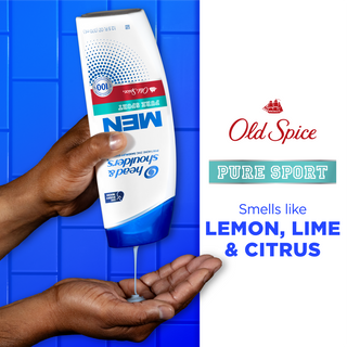 Mens Dandruff Shampoo, Old Spice Pure Sport
