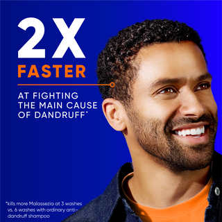 2x Faster at Fighting the Main Cause of Dandruff