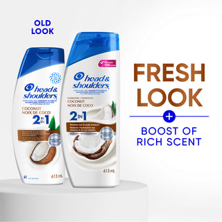 Hydrating Coconut 2 in 1 Dandruff Shampoo and Conditioner  