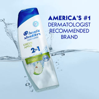 GREEN APPLE ANTI-DANDRUFF 2 IN 1 DANDRUFF SHAMPOO AND CONDITIONER FOR DAILY USE, PARABEN FREE