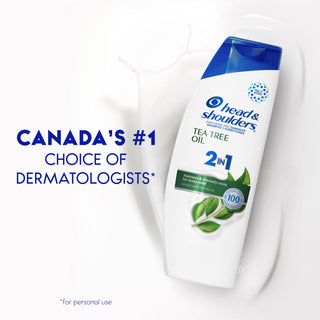 TEA TREE OIL ANTI-DANDRUFF 2 IN 1 DANDRUFF SHAMPOO AND CONDITIONER FOR DAILY USE, PARABEN FREE
