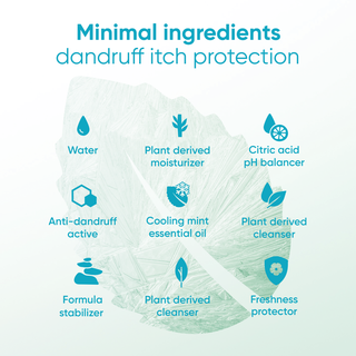BARE Itchy Scalp Relief Dandruff Shampoo, Anti-Dandruff Treatment