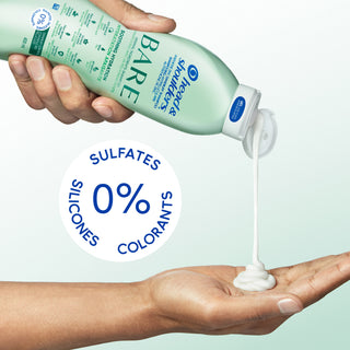 hydrating silicone free dandruff shampoo, sulfate free dandruff shampoo, dye free dandruff shampoo 