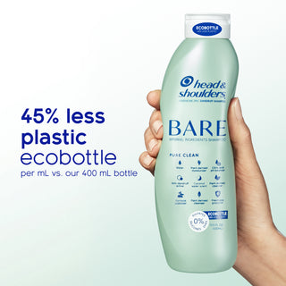 hydrating silicone free dandruff shampoo, sulfate free dandruff shampoo, dye free dandruff shampoo 