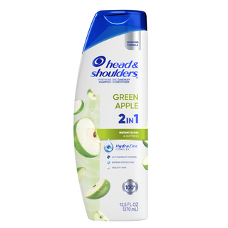 Head & Shoulders Green Apple 2 IN 1 Anti-Dandruff Shampoo & Conditioner, with Zinc Pyrithione