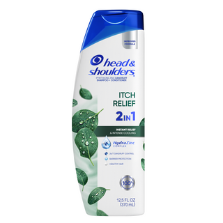 Itch Relief 2 IN 1 Dandruff Shampoo & Conditioner, Zinc Pyrithione