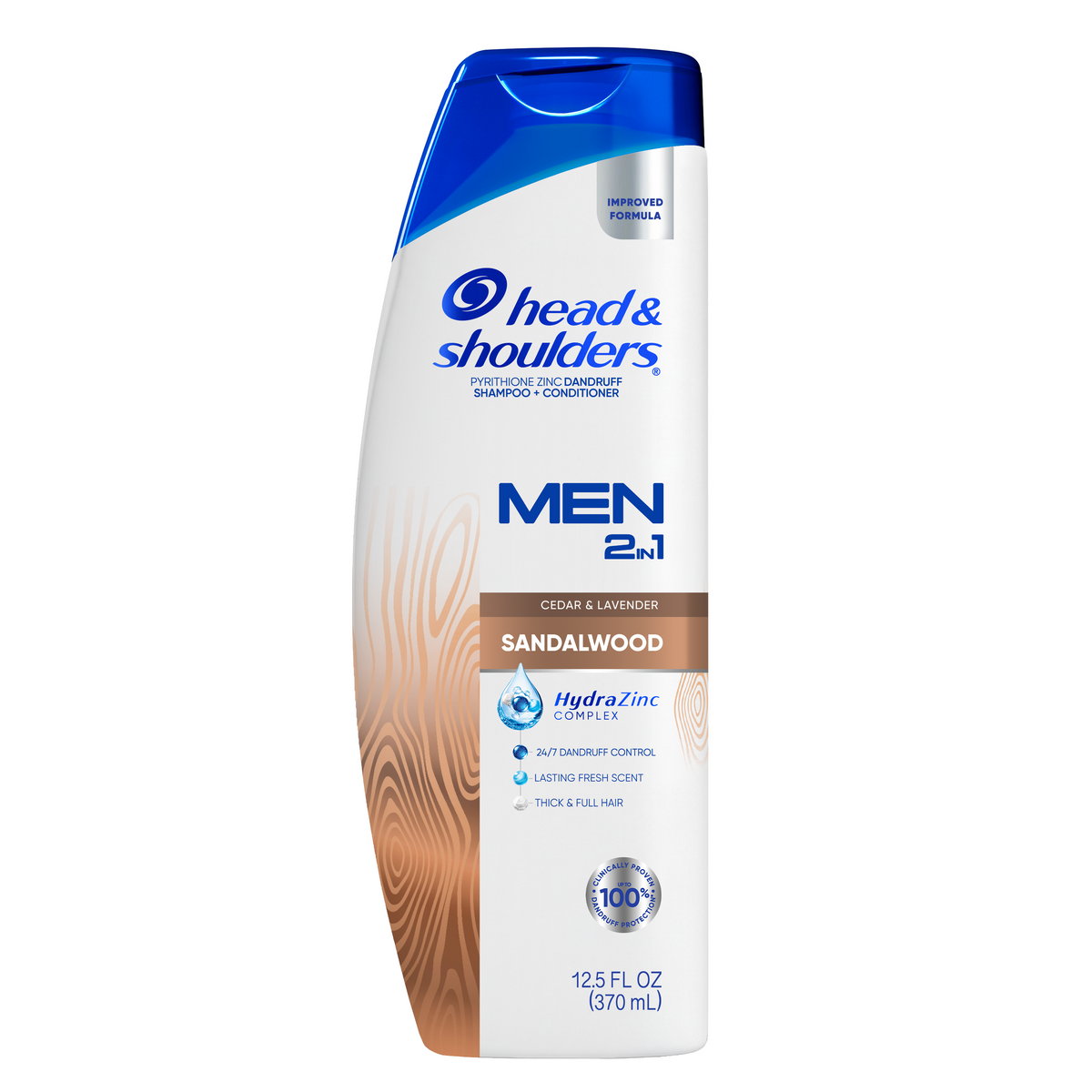 2-in-1 Sandalwood Scented Dandruff Shampoo + Conditioner – Head