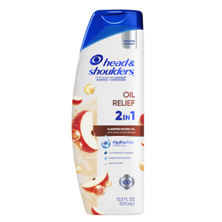 Oil Relief 2 IN 1 Dandruff Shampoo & Conditioner, Zinc Pyrithione