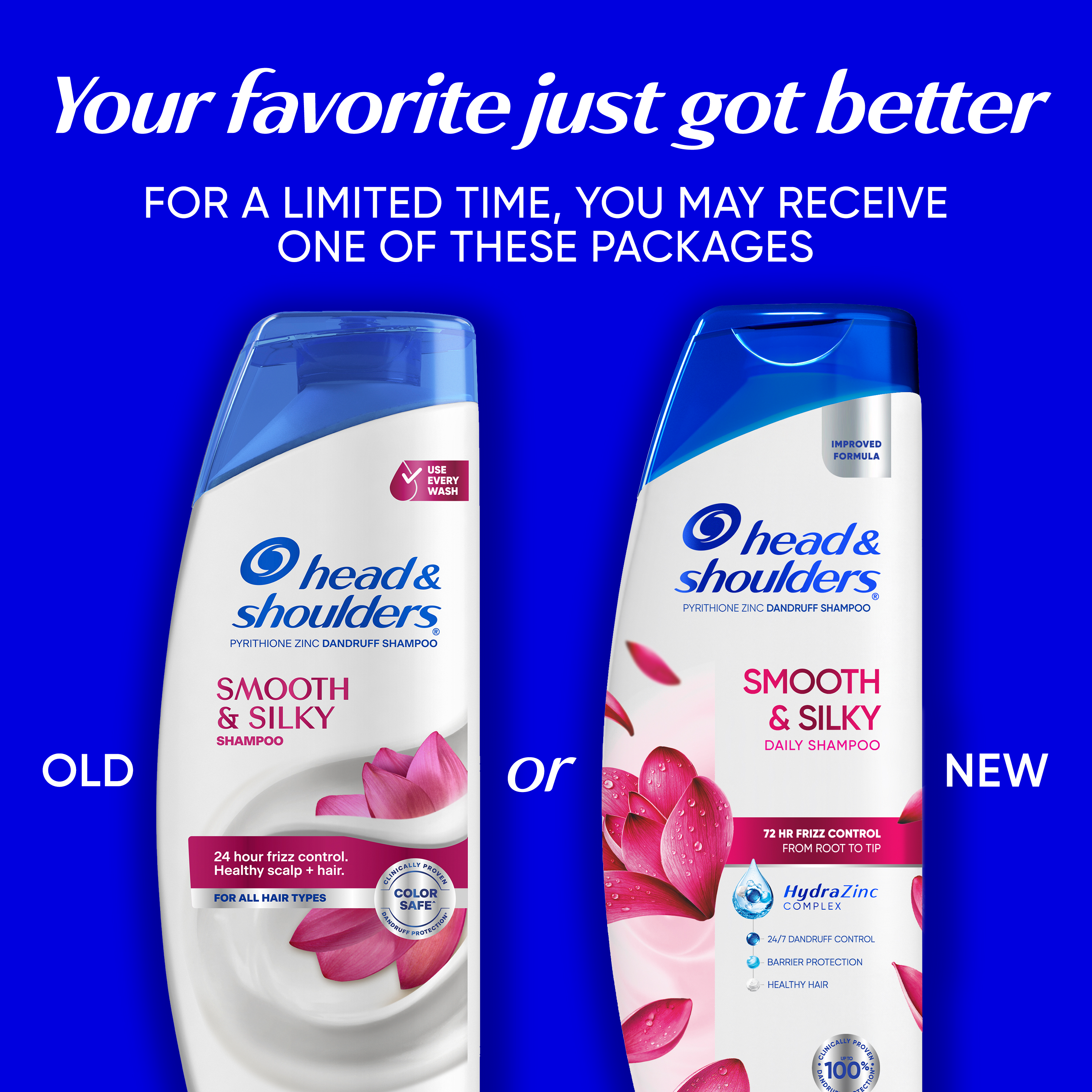 Smooth & Silky Dandruff Shampoo – Head & Shoulders