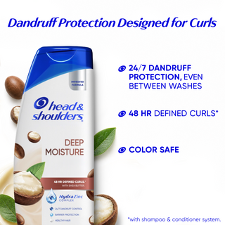 Deep Moisture Dandruff Conditioner, Shea Butter, Zinc Pyrithione