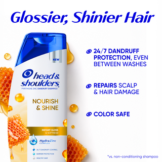 Head & Shoulders 2 in 1 Nourish & Shine Dandruff Shampoo and Conditioner
