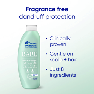 BARE Sensitive Scalp Dandruff Shampoo