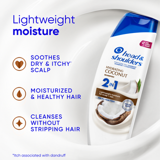 Coconut 2 in 1 Dandruff Shampoo and Conditioner