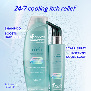Head & Shoulders Scalp Soothe Anti-Dandruff Cooling Spray, with Niacinamide