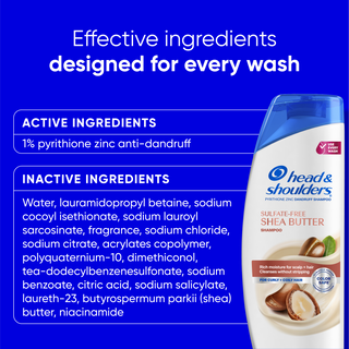 Shea Butter Dandruff Shampoo