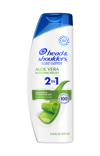  2 in 1 Dandruff Shampoo and Conditioner, Anti-Dandruff Treatment, Aloe Vera for Soothing Scalp Relief, Paraben Free