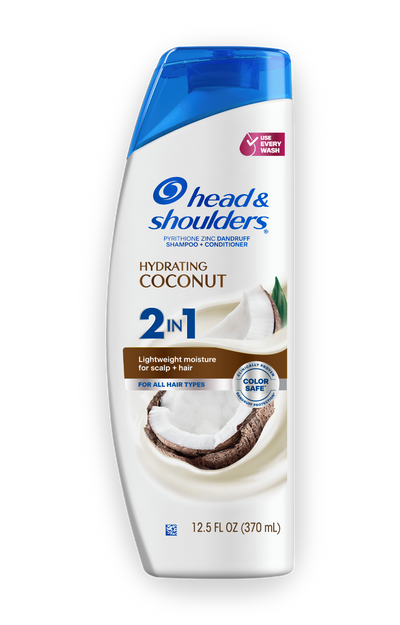 Coconut 2 in 1 Dandruff Shampoo and Conditioner