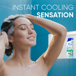 Glacier mint shampoo instant cooling sensation