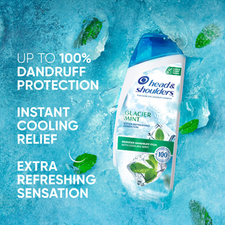 Up to 100% dandruff protection, instant cooling relief, extra refreshing sensation